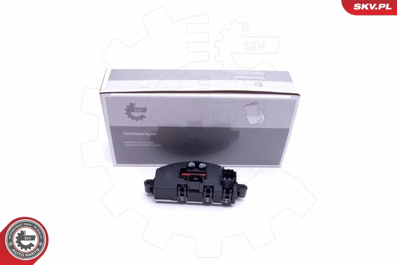 Resistor, interior blower